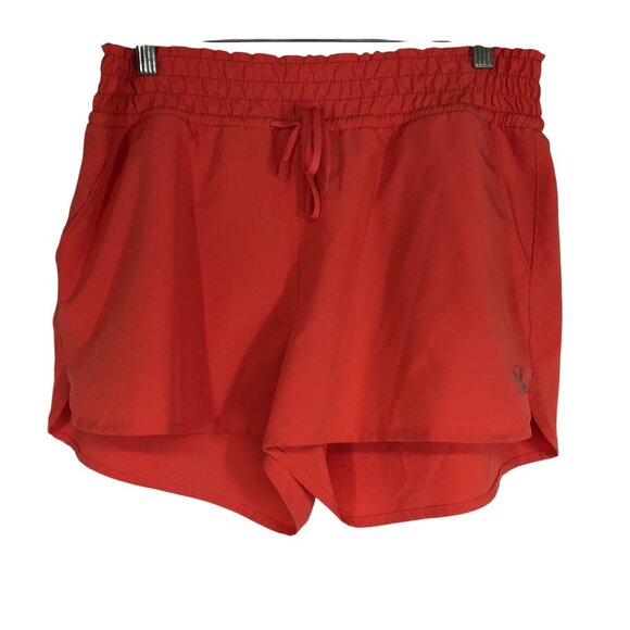 CARVE DESIGNS - WOMEN'S MEDIUM - ORANGE ELASTIC WAIST SWIM SHORTS W/ POCKETS - Picture 1 of 8